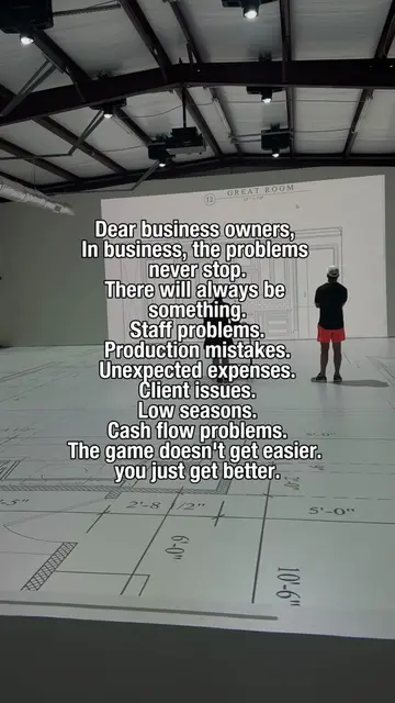 The problems don't stop. They just change shape. Staff issues turn into hiring s