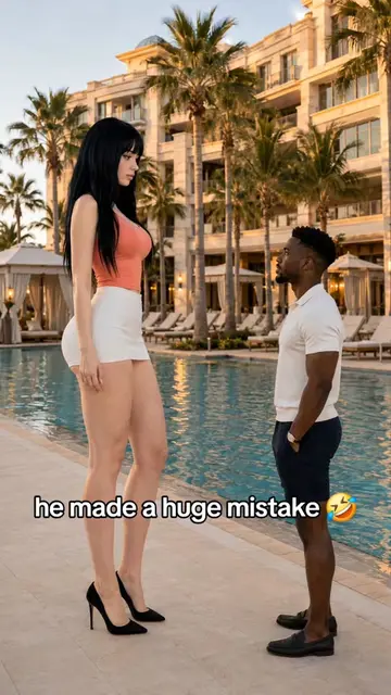never upset a 7ft tall girl 🤣 #tallgirl # tallwoman #fyp 