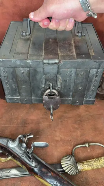 With this chest only half full, it’s crazy how heavy it is!  Once I fill this on