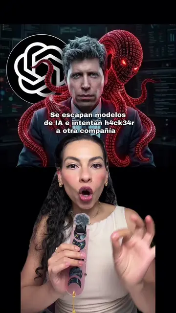 ‼️Se escapan modelos de IA e intentan h4ck34r a otra compañía‼️ #openai #polemic