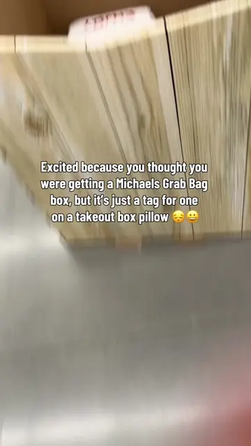 I missed out on getting a Michaels grab bag this go-round! I had a little hope w
