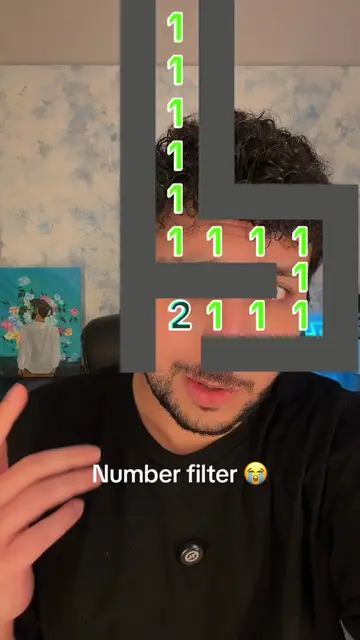Number filter is so hard 😭 #number #filter #game #filterchallenge 