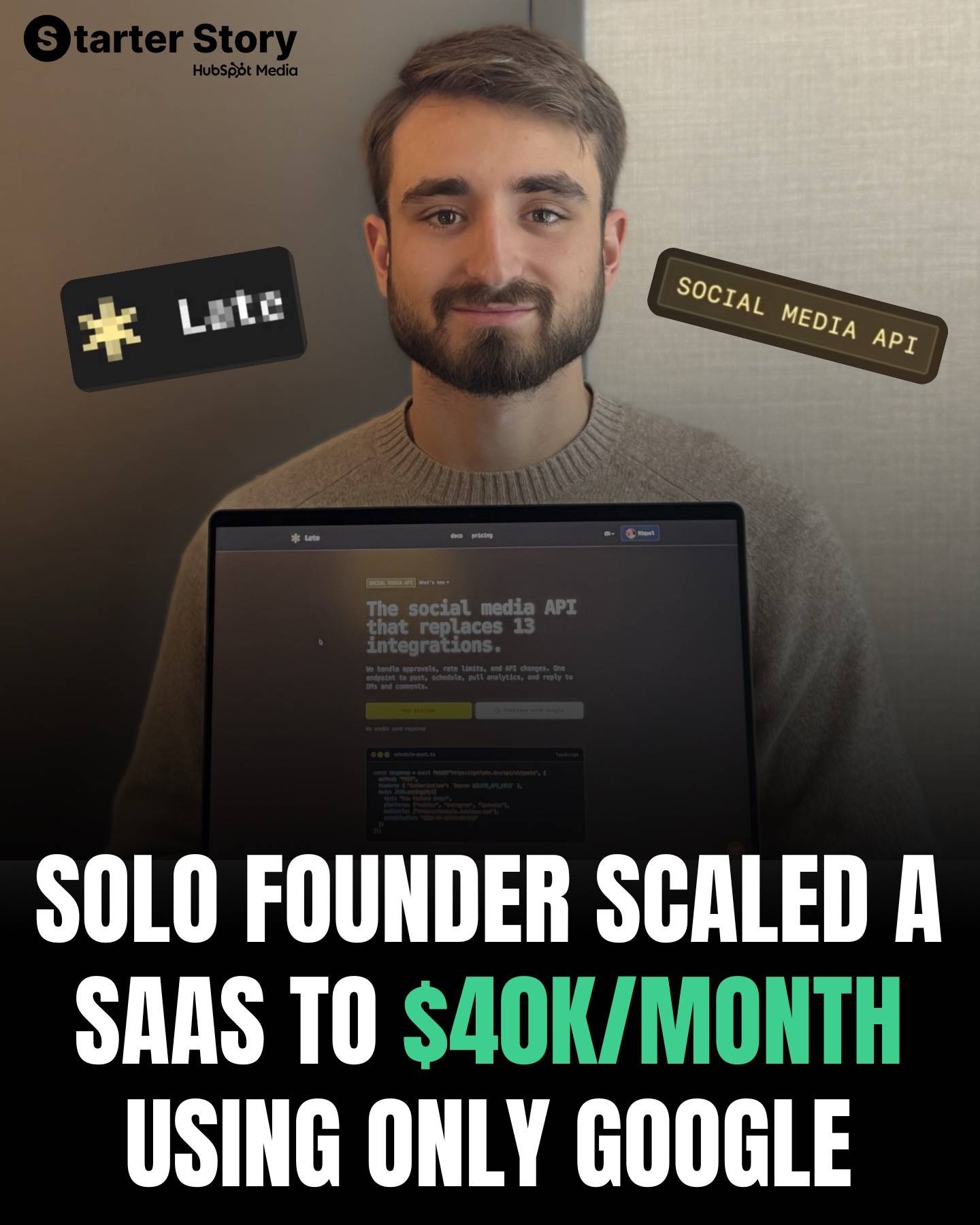 This guy hit $40K/month in 7 months using ONE channel. No TikTok. No personal br