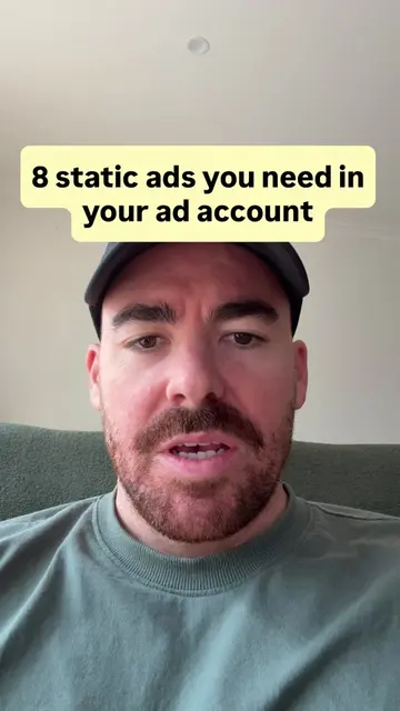 8 static ads you need in your ad account #facebookads 