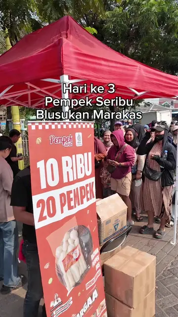 Warga Marakas pada doyan yaa sama @Pempek seribu Blusukan, sampe yang tadinya bl