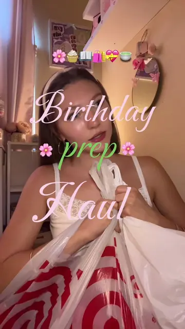 birthday prep haul pt. 2!! 📖🌸🛍️ #birthday #haul #crafts #hobbylobby #gift 