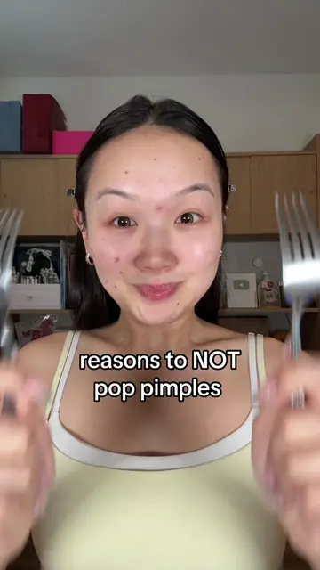I know it’s tempting… but pls don’t do it 🥹 #pimples #acnetips #clearskin 