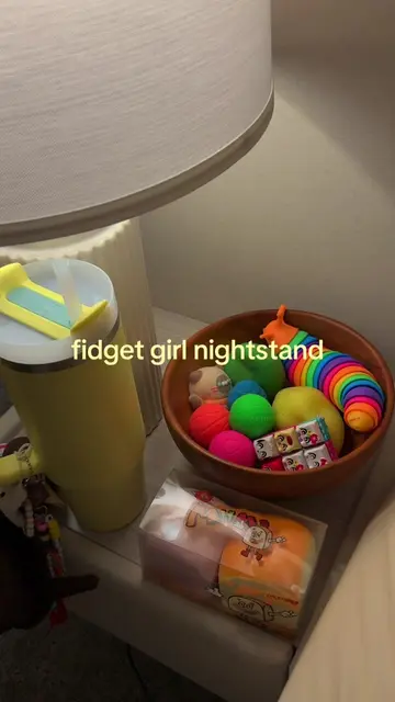 fidget girl nightstand 🛏️💤 #fidgettoys #fidgets #squishy #fyp #fypシ 