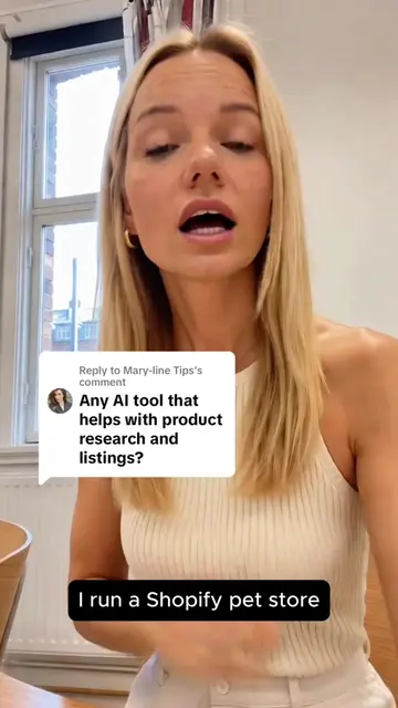 Replying to @Mary-line Tips AI finds products, creates listings, and syncs your 