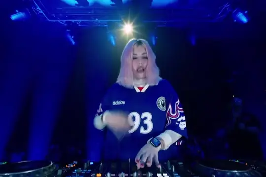 JESSICA AUDIFREED 🇲🇽 🤠💃🕺💃🕺💙 #losdutis #ravetok #bassqueen @Los Dutis  #b