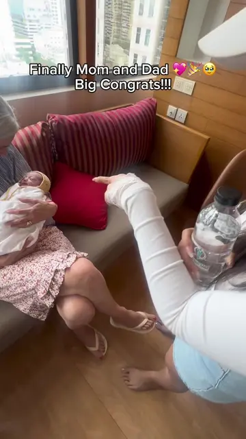 How did you become a Dad faster than me 🤣 So happy for you guys and congratulat