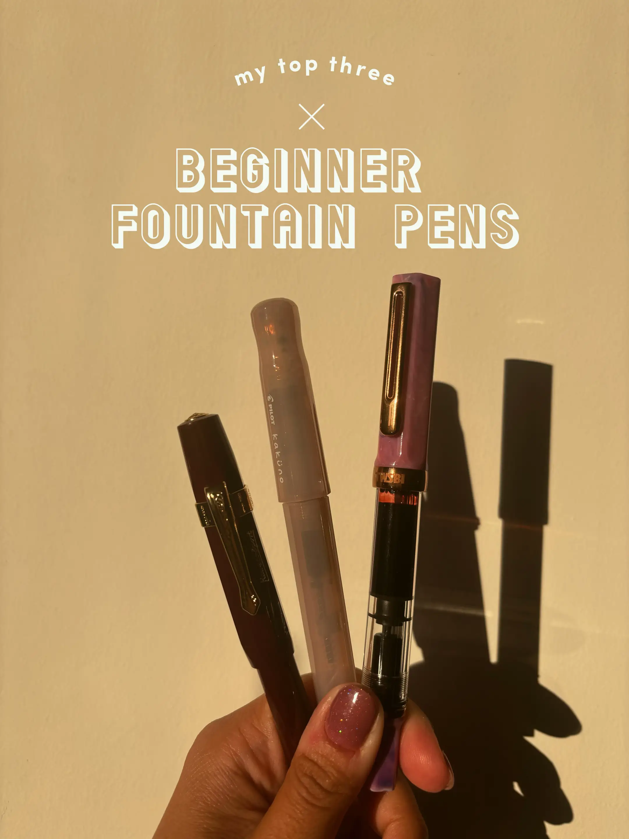 I’ve been using or collecting fountain pens since I was probably 16 and I love u