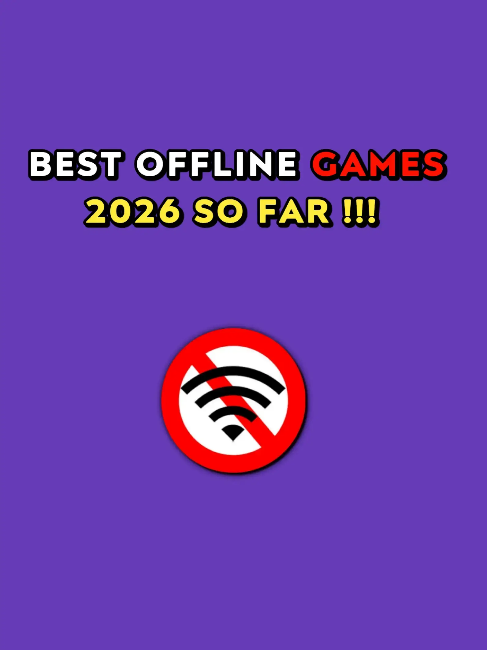 Best Offline Games 2026 So Far 
