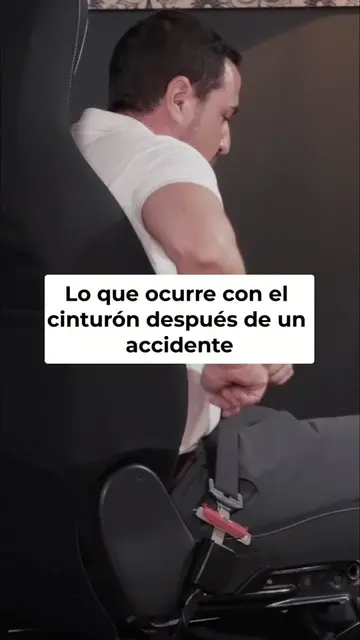 Safebly explica por qué el cinturón de seguridad se bloquea en un accidente: tu 