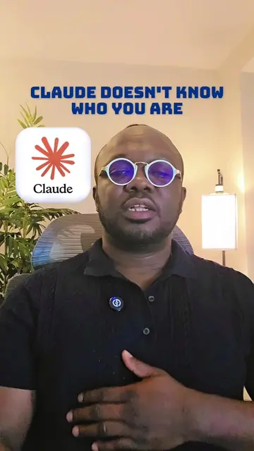 Claude doesn't know who you are. And that's not Claude's fault. Most people open