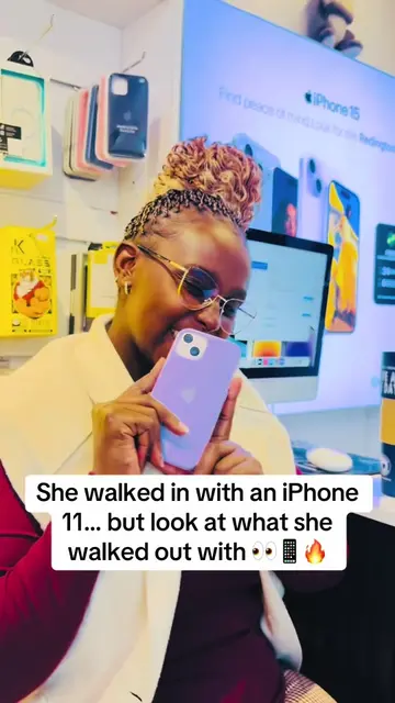 A client walked in with an iPhone 11… and walked out with an iPhone 13 256GB. 📱
