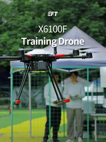 Meet the EFT X6100F—our fully in-house developed training drone! From flight con
