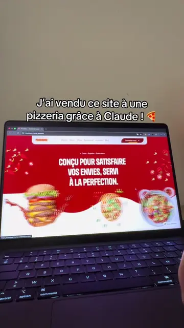 Le prompt est disponible sur movento.dev !  #pizza #ia #claude #prompt #siteinte