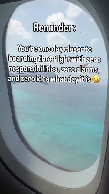 Your reminder that you are one day closer to your next vacation ✈️ If you don’t 