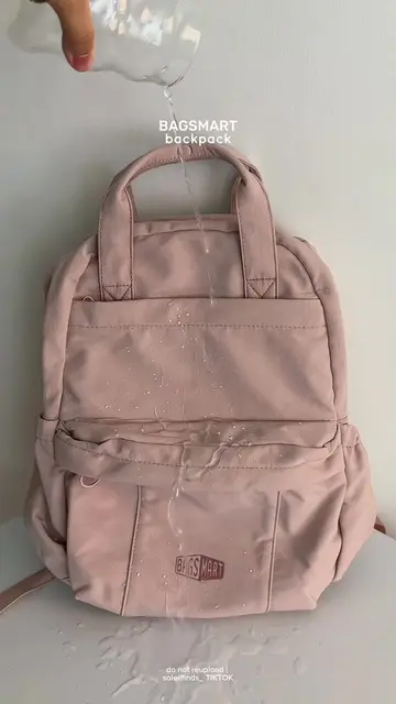 waterproof and spacious backpack @BAGSMART Store  #bagsmart #schoolbag #bagsmart