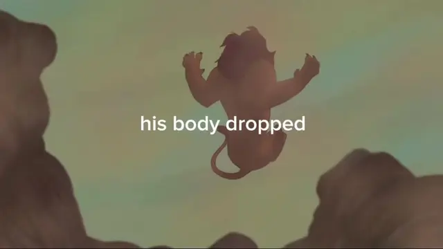 Mufasa death fits with the song good  idea from : 👩🏽‍💻  #lionking #edit #fyp 