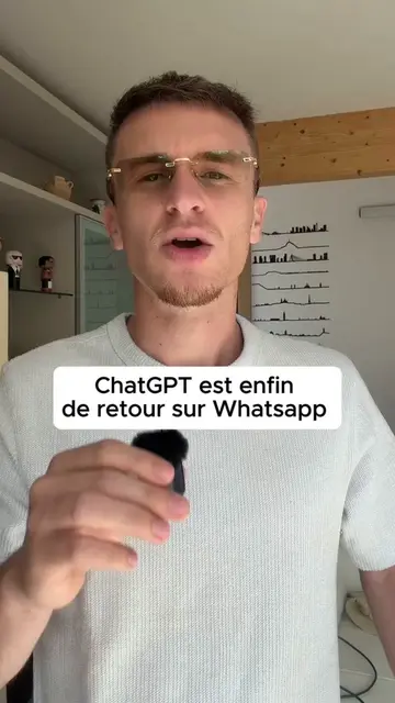 Grande nouvelle !  ChatGPT est de retour sur WhatsApp pour t’aider à communiquer