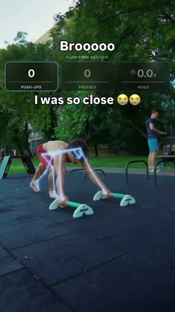 Next time 8-8-8? 📲 I built an app that analyzes your calisthenics skills — link