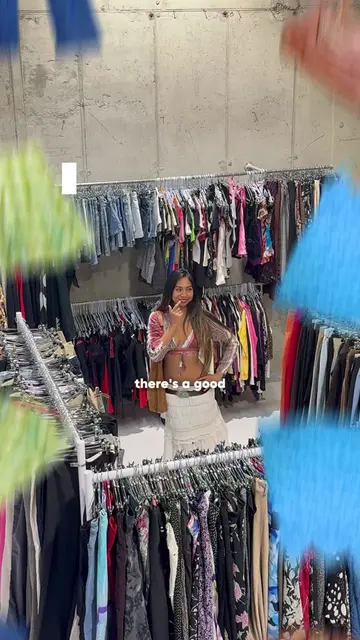 ur next favourite thrift spot 🩵 3 floors, 10,000+ vintage pieces  holiday outfi