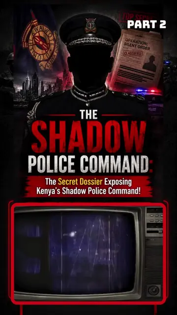 THE SHADOW POLICE COMMAND: The Secret Dossier Exposing Kenya’s Shadow Police Com