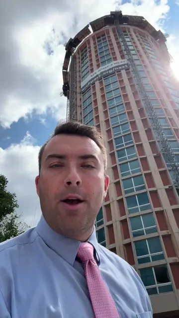 A piece of St. Louis history is coming down but it won't be forgotten. The iconi