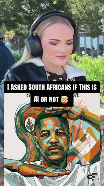 I asked South Africans if This is AI or not but the answers were different 🤯 Fu