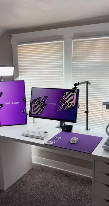 😈 #techtok #desksetup #windowsetup #setup #compsetup 