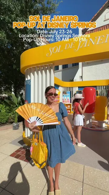 #SoldeJaneiroPartner THIS WEEKEND ONLY☀️ @Sol de Janeiro Sephora Disney Springs 