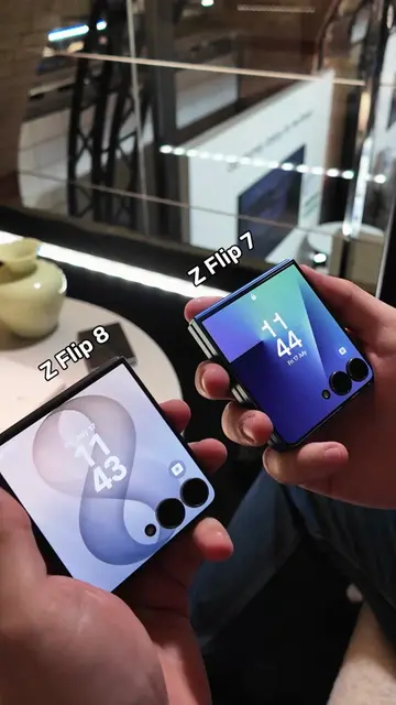 What do you think of Samsung's new Galaxy Z Flip 8 compared to last year's Galax