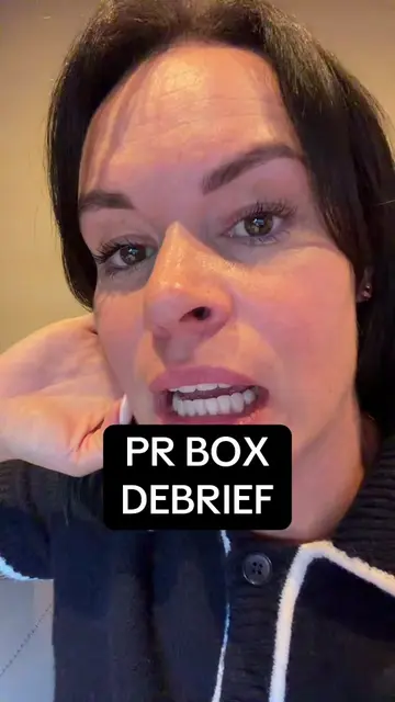 You guys asked for a debrief of the PR Boxes I sent out… here you go 🫪 #prbox #