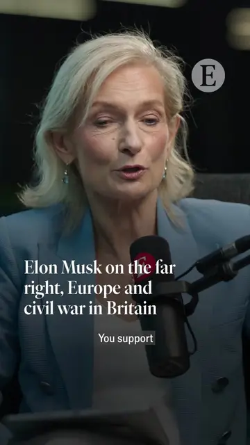 Elon Musk believes that Britain is heading for “a reckoning”. Zanny Minton Beddo