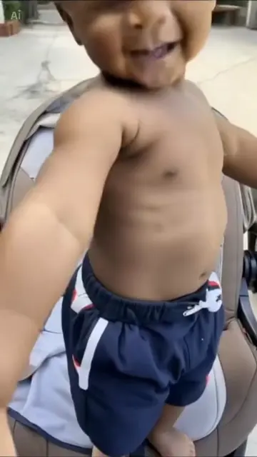 Baby dance 😎😎🤪🤪🤪#capcut #capcutpioneer #pioneertemplate #aibaby #fry 
