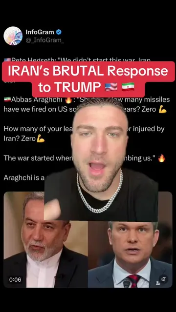 IRAN’s LATEST Response to TRUMP. #usa #trump #war #ww3 #iran