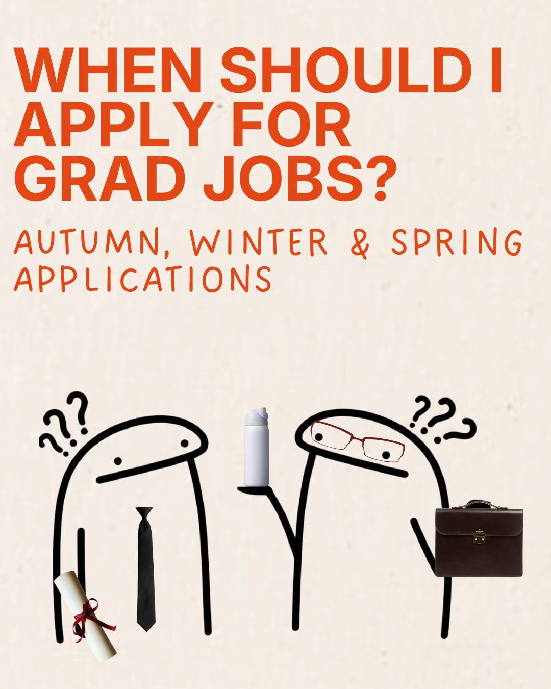 autumn v winter v spring applications. who’s on top?🤔 #interview #applications 