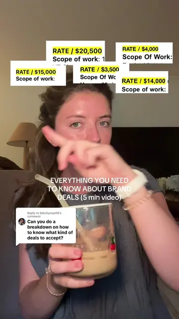 Replying to @felicitymae98 spilling all of the tea on how to get brands deals, h