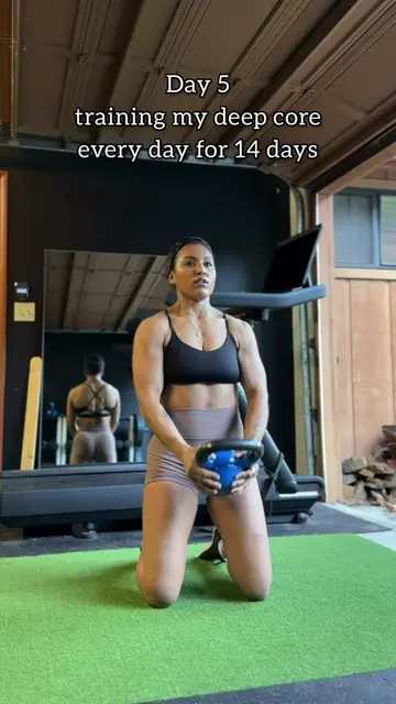 Day 5! This was when my core really started to hate me 😂🔥 The biggest mistake 