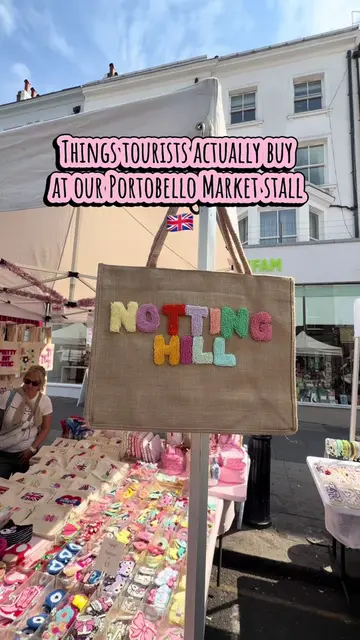 Ever wondered what tourists buy when they visit London’s famous Portobello Road 