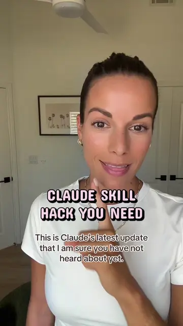 Claude skill hack you didnt know you needed! 🔥 #aicontent #claudeai #claudeskil