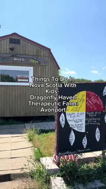 Things To Do In Nova Scotia With Kids 🫏 Today’s Aventure: Dragonfly Haven Thera