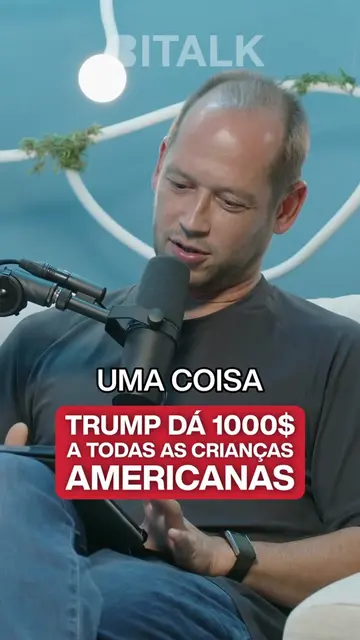 E se cada bebé americano recebesse 1.000 dólares à nascença? Trump quer lançar u