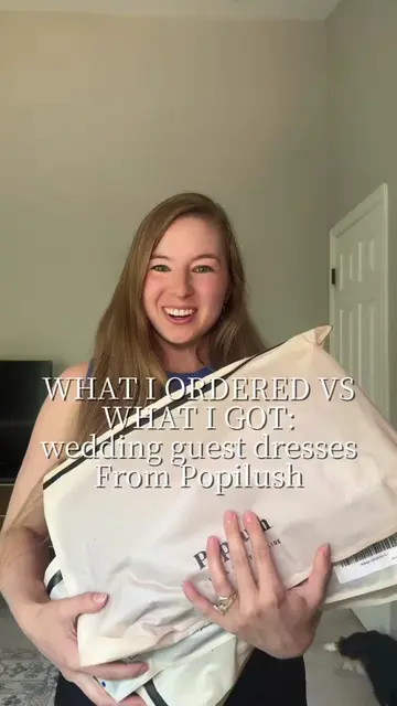 which dress should I wear to a wedding? #whatiorderedversuswhatigot #shapewear #