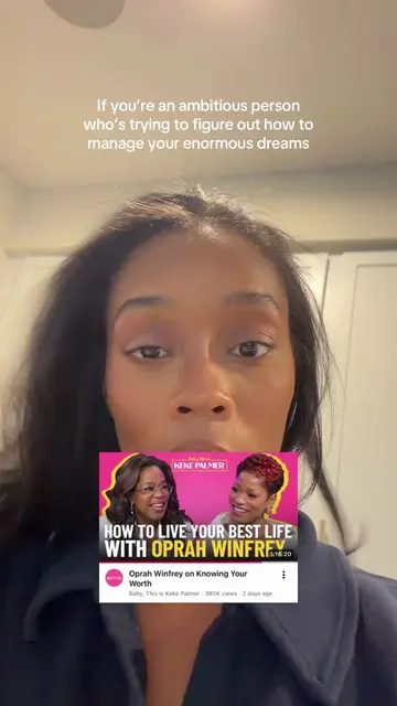 Wow. Just wow. #kekepalmer #oprah 
