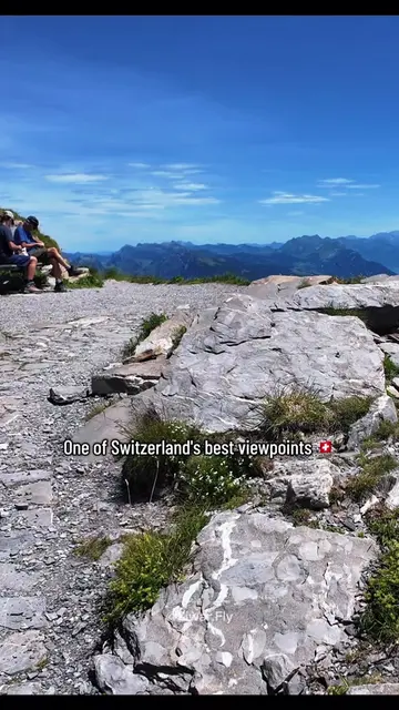 Panoramic views from Niesen Mountain, Switzerland 🇨🇭 Endless Alpine peaks, tur