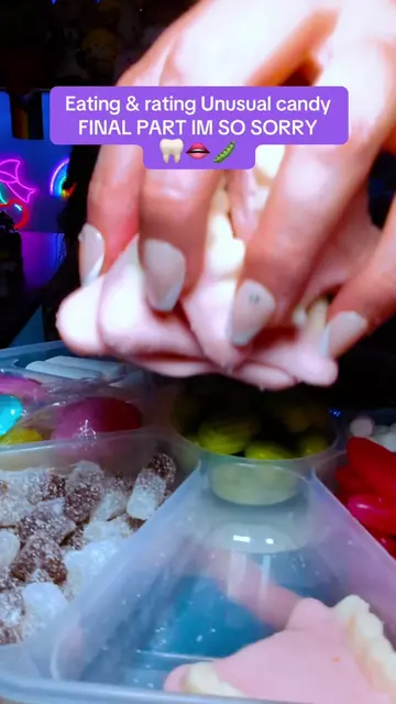 We did it Joe #asmreating #asmrmukbang #mukbang #poppincandy #asmrvideo candy is