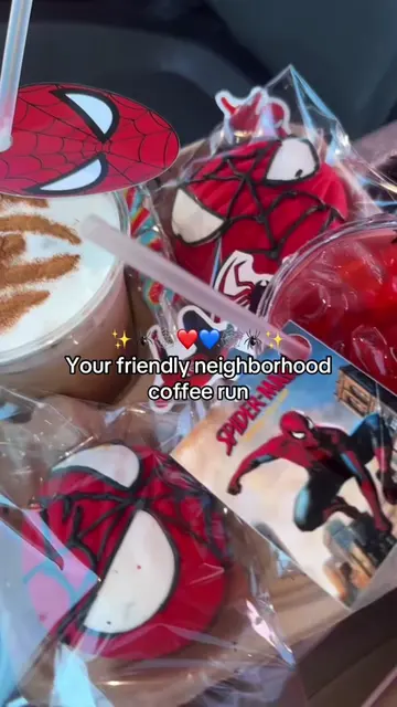 The Spider-Man movie is almost here, so I had to try these Spider-Man-inspired d